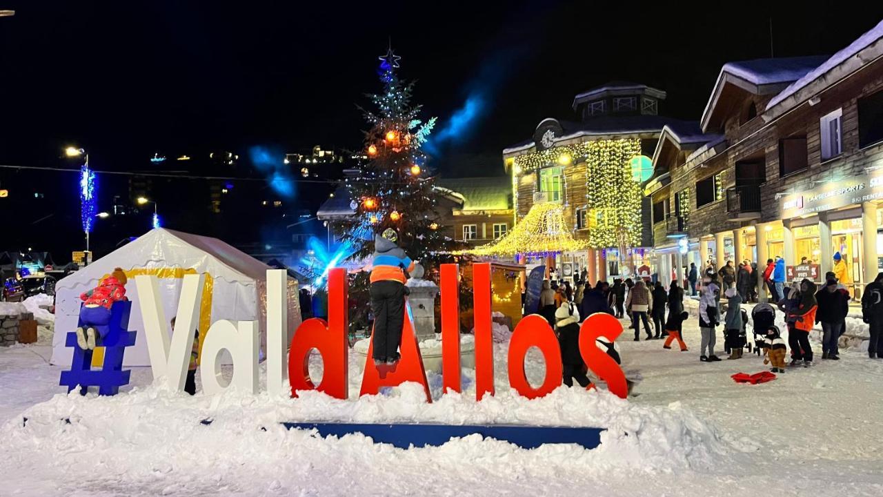 la foux d'allos au pied des pistes Extérieur photo